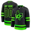 Dallas Stars Dresy Personalizované Fanatics Premium 2024-25 Černá Třetí - Pánské